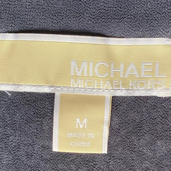 MICHAEL KORS navy & white floral-print dress - Picture 2 of 11